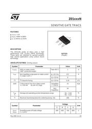 Z0110DN5AA4 datasheet.datasheet_page 1