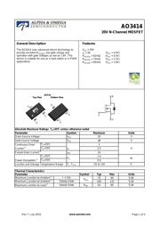 AO3414 datasheet.datasheet_page 1