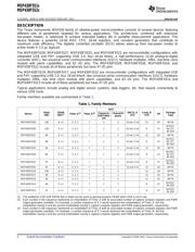 MSP430F5513IZQER datasheet.datasheet_page 2