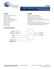 CY2213ZXC-1 datasheet.datasheet_page 1