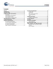 CY2213ZXC-1 datasheet.datasheet_page 2