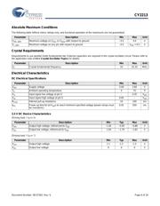 CY2213ZXC-1 datasheet.datasheet_page 6