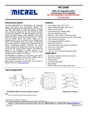 MIC22600YTSE datasheet.datasheet_page 1