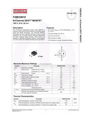 FQB33N10TM datasheet.datasheet_page 1