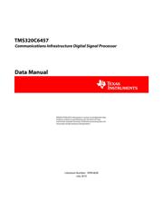 TMS320C6457CCMH datasheet.datasheet_page 1