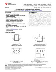 LM78L09ITPX/NOPB 数据规格书 1