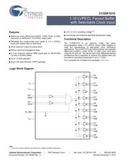 CY2DP1510AXC 数据规格书 1