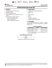 SN74AHC1GU04DBVT datasheet.datasheet_page 1