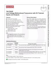 74LCX245 datasheet.datasheet_page 2