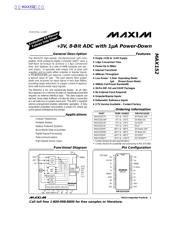 MAX152 数据规格书 1