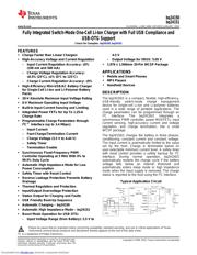 BQ24150EVM datasheet.datasheet_page 1