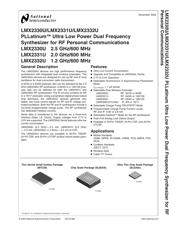 LMX2330USLBX datasheet.datasheet_page 1