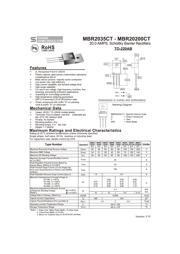 MBR20200CT C0 datasheet.datasheet_page 1