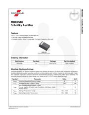 MBR0540 Datenblatt PDF