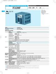 FCA200F-24 数据规格书 5