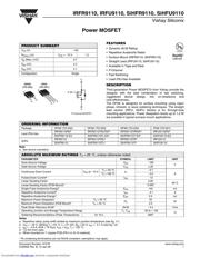 IRFR9110 datasheet.datasheet_page 1