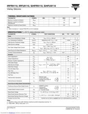 IRFR9110 datasheet.datasheet_page 2