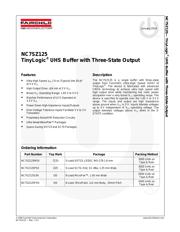 NC7SZ125M5X datasheet.datasheet_page 1