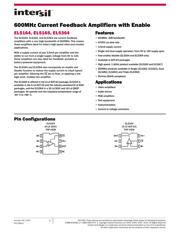 EL5364IUZ-T7 datasheet.datasheet_page 1