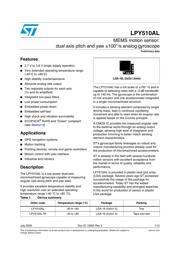 LPY510ALTR datasheet.datasheet_page 1