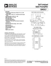 SSM2017S-REEL datasheet.datasheet_page 1