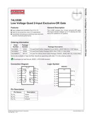 74LVX86 datasheet.datasheet_page 2