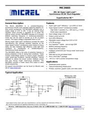 MIC26603YJL-TR datasheet.datasheet_page 1