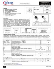 AUIRFS4010 数据规格书 1