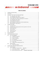 W25Q128JVSIM 数据规格书 2