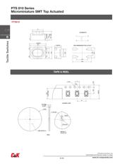 PTS810SJM250SMTRLFS 数据规格书 2