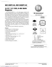 MC100EP142 数据规格书 1
