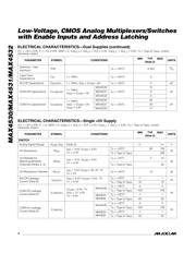 MAX4531EWP+ datasheet.datasheet_page 4