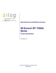 Z8F021ASJ020EG 数据规格书 1