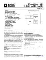 AD7450ARZ-REEL 数据规格书 1