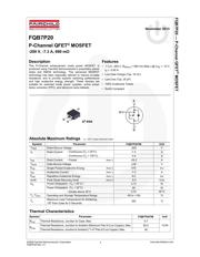 FQB7P20TM 数据规格书 1