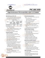 PIC18C658-E/CL datasheet.datasheet_page 1