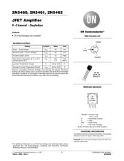 2N5461 Datenblatt PDF