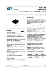 TDA7786MTR datasheet.datasheet_page 1