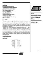 AT89C4051-24SC datasheet.datasheet_page 1