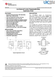 TPS3808G50DBVR datasheet.datasheet_page 1