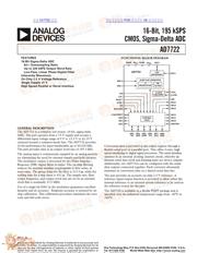 AD7722 datasheet.datasheet_page 1