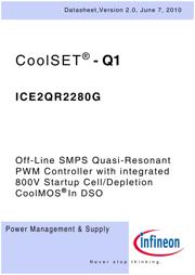 ICE2QR2280GXUMA1 数据规格书 1