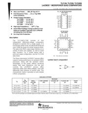 TLC339CD Datenblatt PDF