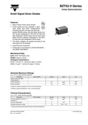 BZT52C13 数据规格书 1