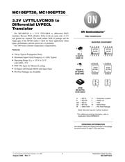 MC100EPT20DTG datasheet.datasheet_page 1