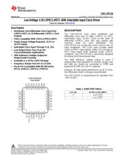 CDCLVP110VF datasheet.datasheet_page 1