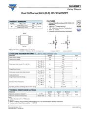 SI4946BEY-T1-E3 数据规格书 1