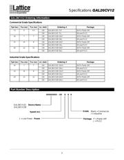 GAL26CV12B-15LJ 数据规格书 2