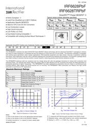 IRF6628TRPBF 数据规格书 1