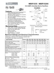 MBR10100 datasheet.datasheet_page 1